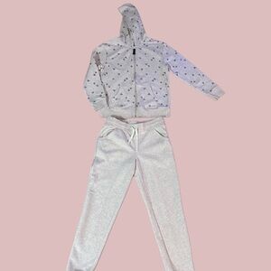 Girls Gray Matching Set